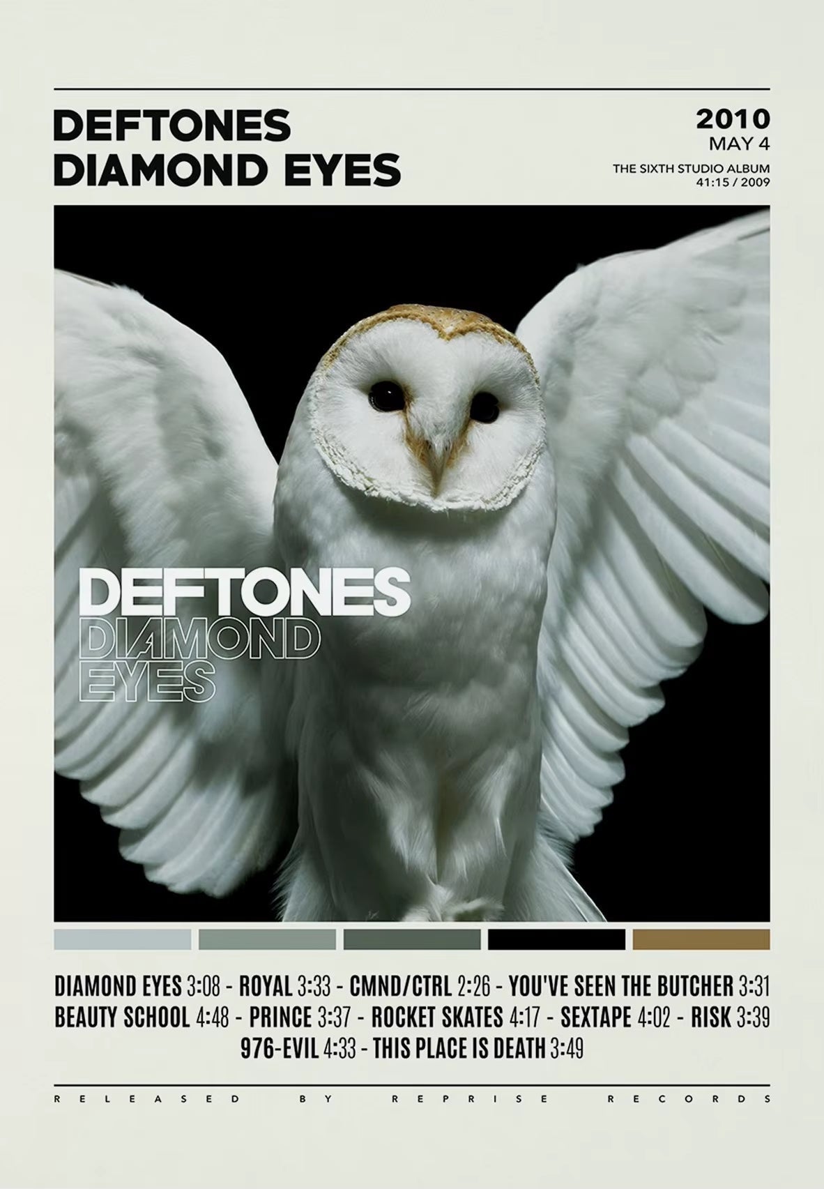 Deftones Album Poster
