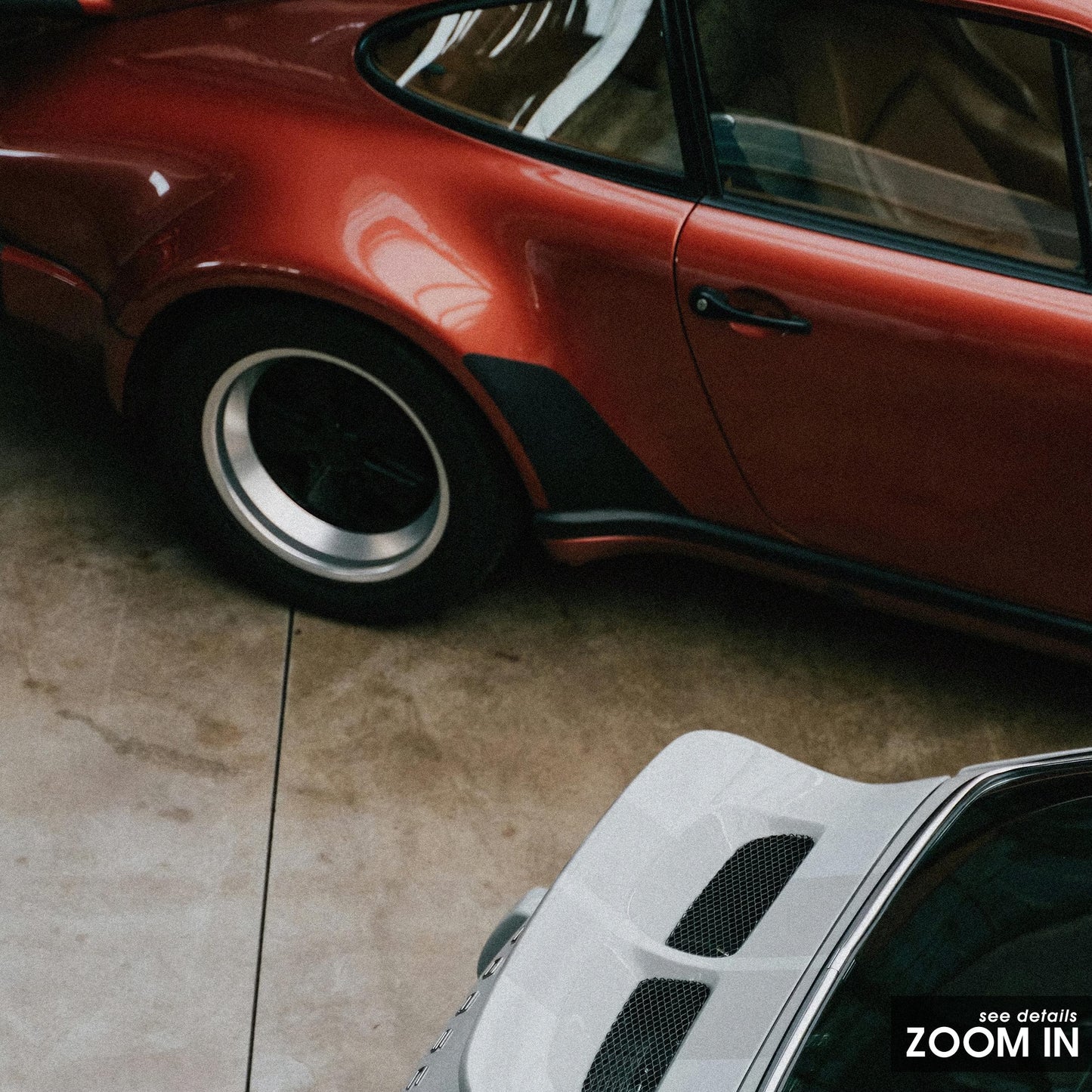 Vintage Dual Porsche Poster