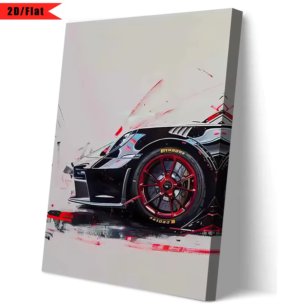 GT3 RS Wall Art Canvas