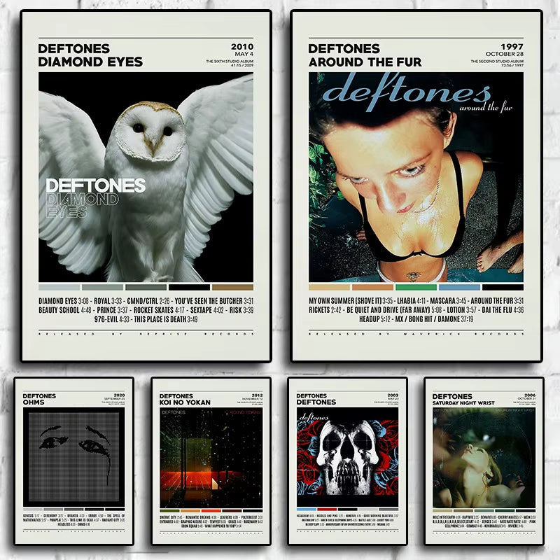Deftones Album Poster