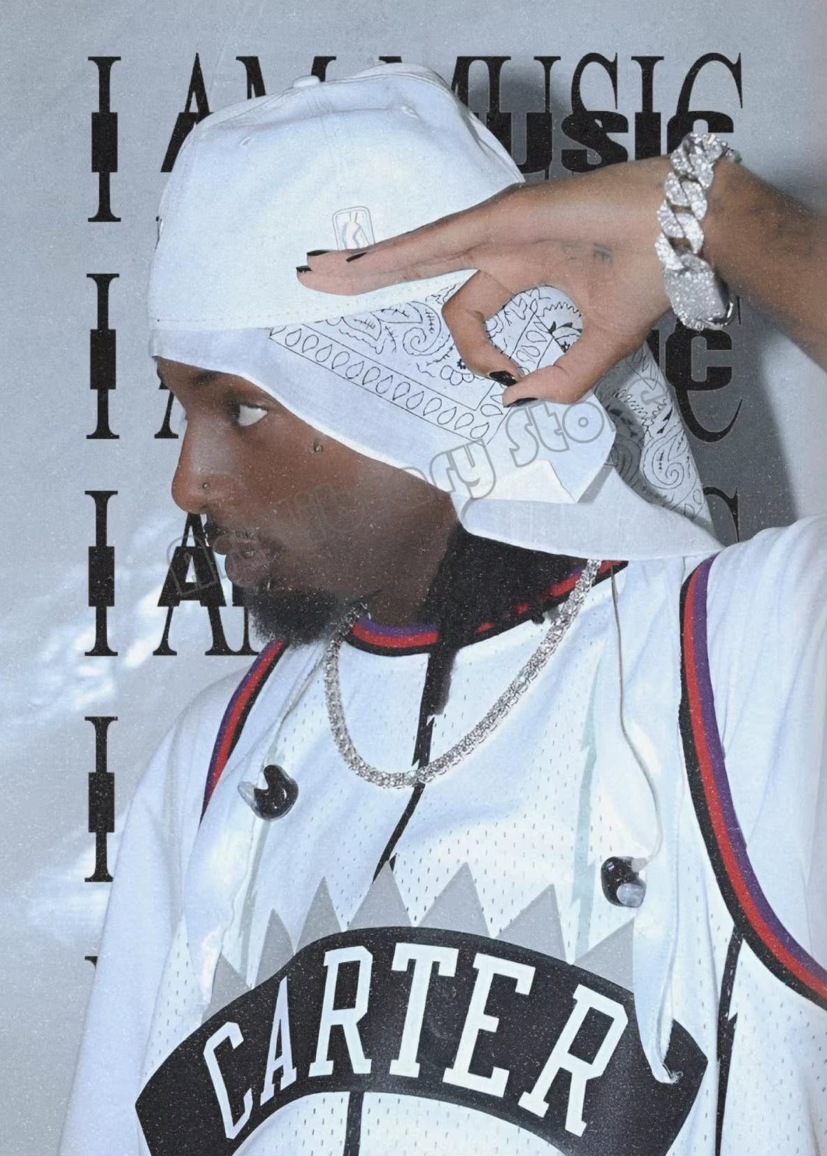 Playboi Carti 'I Am Music' Album Cover Poster Canvas