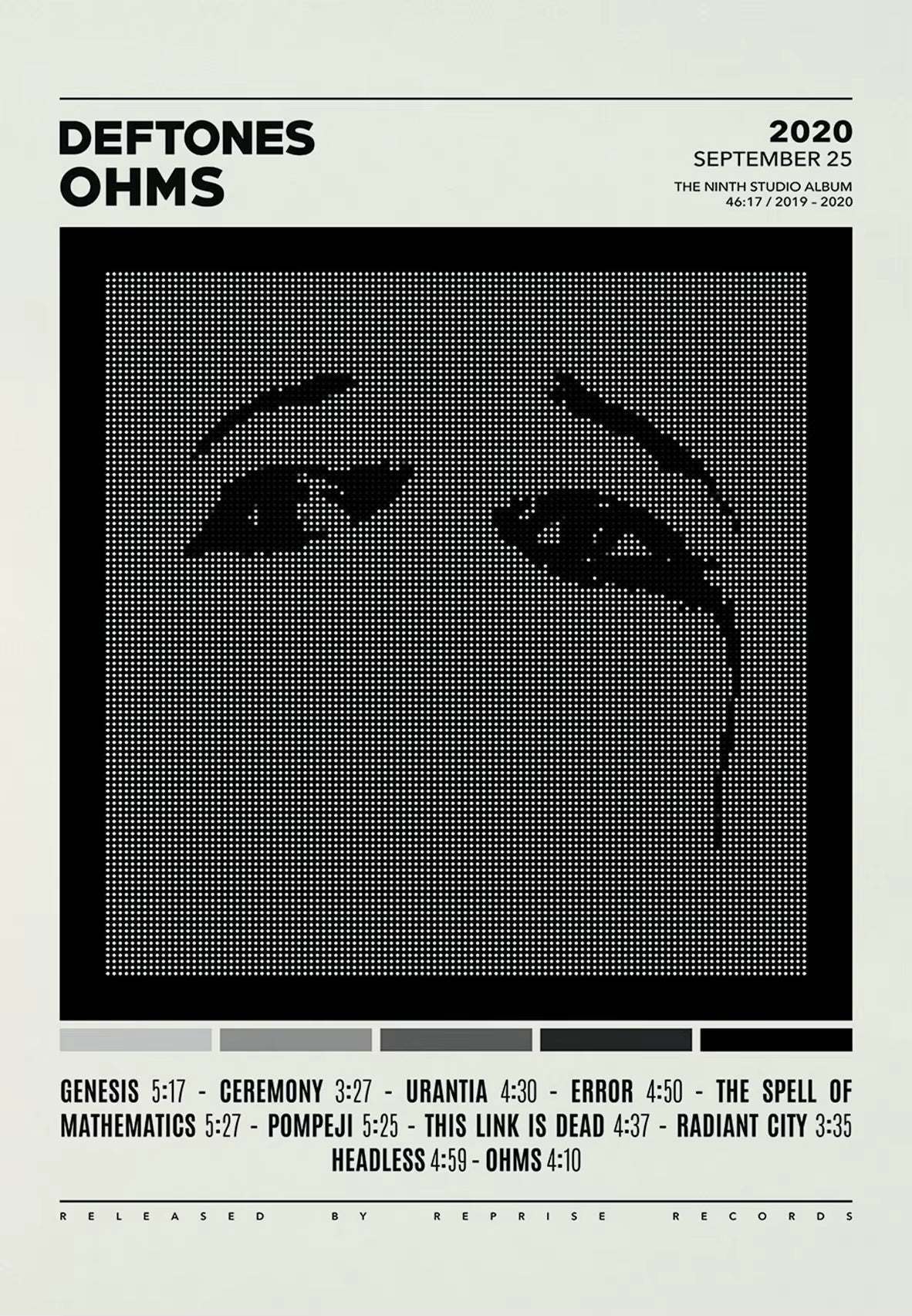 Deftones Album Poster