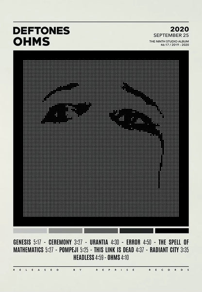 Deftones Album Poster