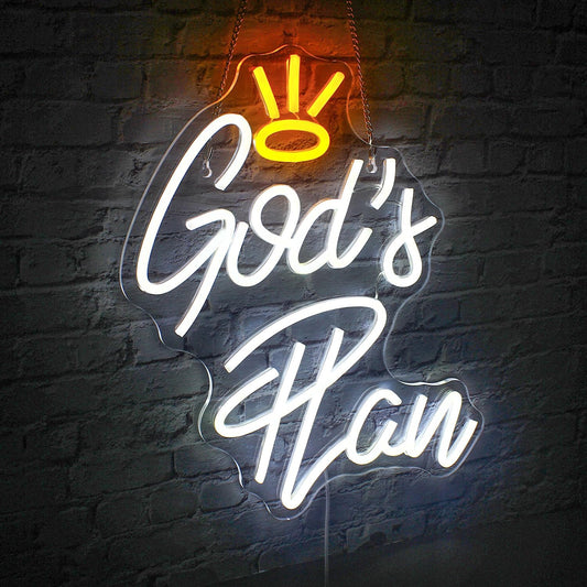God'S Plan Sign