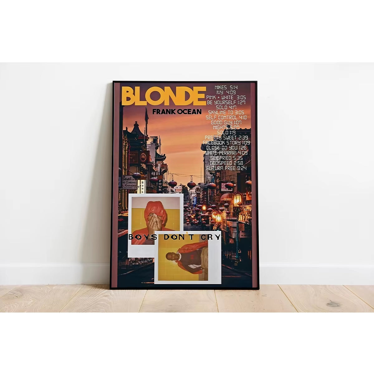 Frank Ocean Blond Album Poster