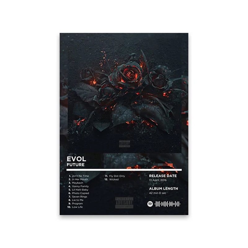 Album Covers-Drake, Travis Scott, Post M, The Weekend