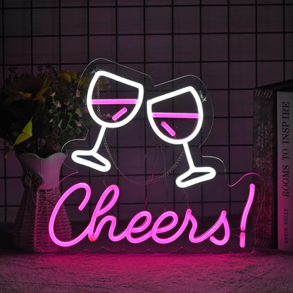 CHEERS LED Neon Sign