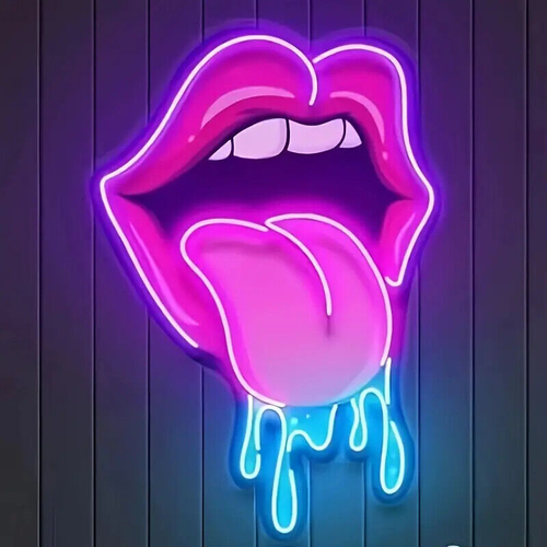 Sexy Lips Neon Sign