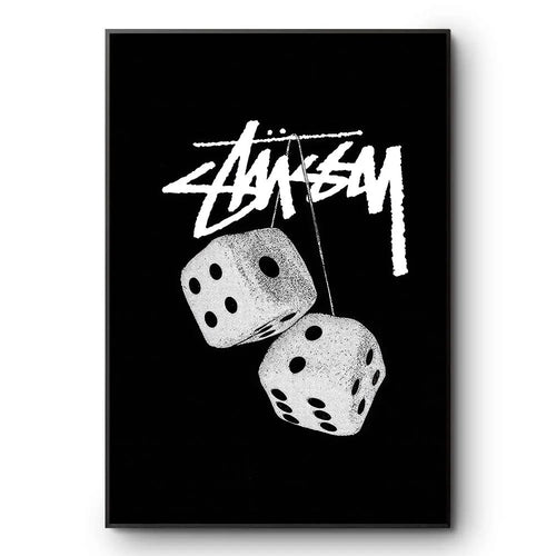 Stussy Dice Poster