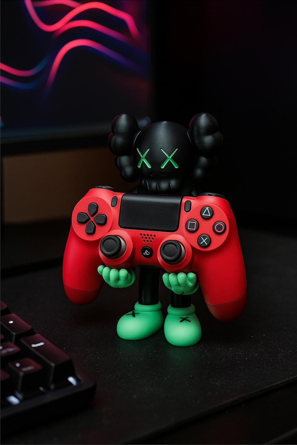 Kaws Controller Dock – Neon Grip Edition