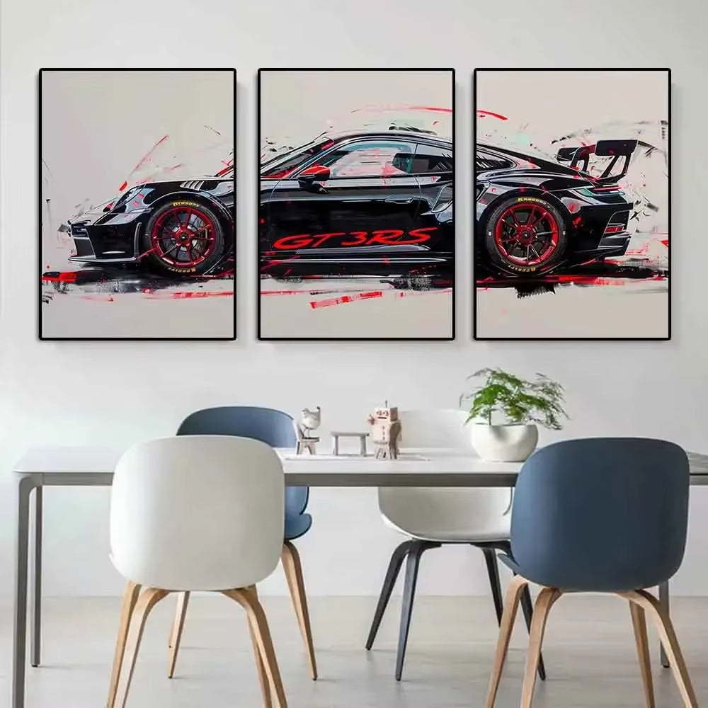 GT3 RS Wall Art Canvas