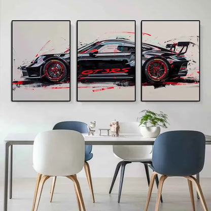 GT3 RS Wall Art Canvas