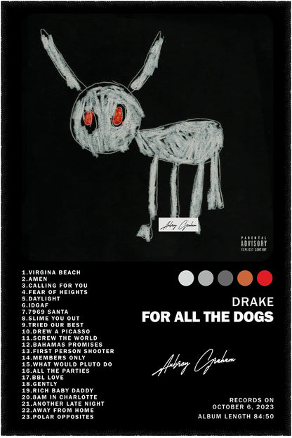 Drake Album Cover Rug